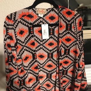 Drape cardigan - pool coverup NWT